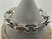 Vintage West Germany Silver Plated Link Bracelet