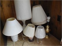 (6) Lamps, 2 Matching