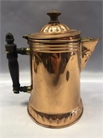 VINTAGE COPPER COFFEE POT 7.5" TALL