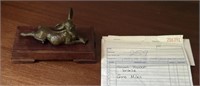 Artist Signed Lmtd Ed Bronze Rabbit