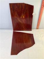 Brown Stained Glass Panels