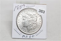 1889 MS60 Morgan Dollar