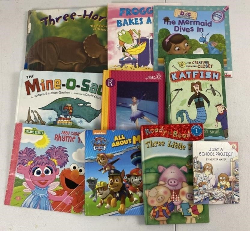 (10) Assorted Children’s Paperback & Hardback