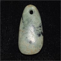 1 1/8" Pre-Columbian Jade Pendant