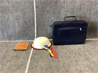 Hat, Briefcase, and Picture Wallet Bundle