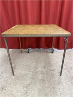 Foldable Table - measures 33.5" x 33.5" x 27"