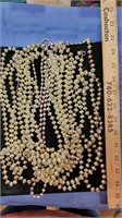 Plastic Bead Necklace Lot