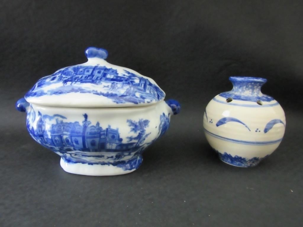 Victoria Ware Tureen & Artisan Bowl