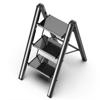 3 Step Ladder Folding Step Stool with Anti Slip