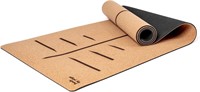 Luxury Cork Yoga Mat - Non Slip, Extra Thick Grip