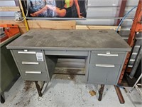 Metal Desk with welded legs