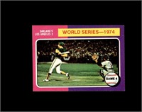 1975 Topps Mini #464 World Series EX to EX-MT+