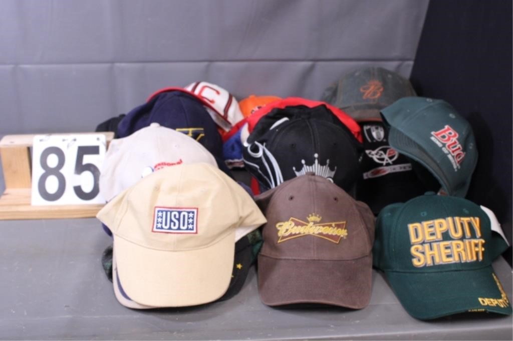 Box Of 25 Hats w/ Deputy Sheriff