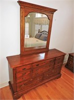 Pennsylvania House Oak Dresser with Mirror