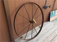 Antique Wagon Wheel