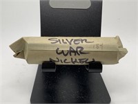 ROLL OF MIXED DATE SILVER WAR NICKELS