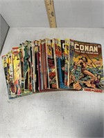 Large Grouping of Conan the Barbarian Marvel