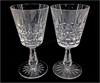 (6) Waterford Crystal Stemware Glasses