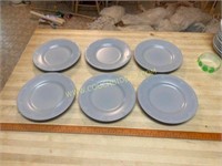 Pale Blue Pfaltzgraff Snack Plates