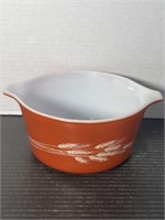 VINTAGE PYREX AUTUMN HARVEST WHEAT 1 L CINDERELLA