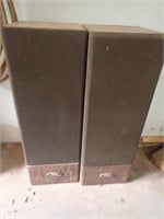 (2) Screaming Eagle Speakers - 12"x12"Dx36"H