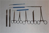 Stainless Steel Scissors,Nickel Plated Scapula ,De