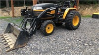 Yanmar Ex3200 tractor w/YL300 bucket & Meyers plow