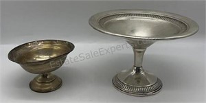 Sterling Weighted Dishes