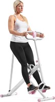 Sunny Health Squat Assist Trainer - Pink