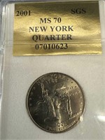 2001 NEW YORK State Quarter