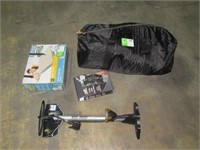 Tent, Camp Shower, Air Mattress & Air Pump