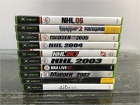 Group of XBOX games