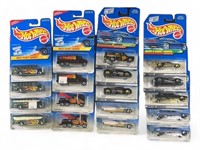 18 Hot Wheels collectible die cast model cars