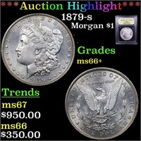 ***Auction Highlight*** 1879-s Morgan Dollar $1 Gr