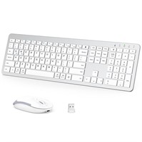 iClever GK08 Wireless Keyboard and Mouse - Recharg