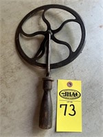 Antique " Little Giant" Wheelwright Cast Iron