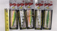 5 Luhr Jensen  Sea Bee Fishing Lures size 4 1/2