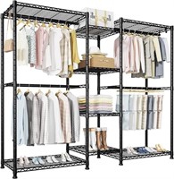 Ulif E4 Wire Garment Rack, Metal Free Standing