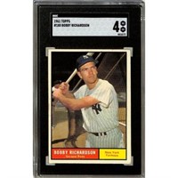 1961 Topps Bobby Richardson Sgc 4