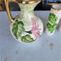 Antique Japanese Vase and tea set
