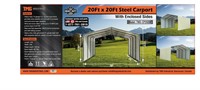 20'x20' All-Steel Carport