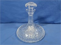 Galway Pressed Cut Decanter w/Stopper