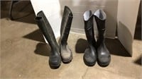 Size 7 and size 9 women’s waterproof boots