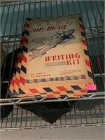 Vintage 1940s Airmail Writing Kits