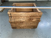 Hyatt railway product crate & Chicago roller