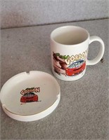 JEFF GORDON COFFEE MUG/ ASHTRAY