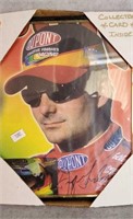 JEFF GORDON PICTURE W/ COLLECTOR CARD