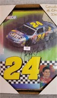 JEFF GORDON PICTURE W/ COLLECTOR CARD INSIDE