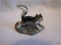 Vintage Miniature Bone China Japan Squirrel
