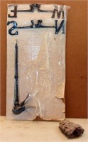 new weathervane pcs with pole & directions;